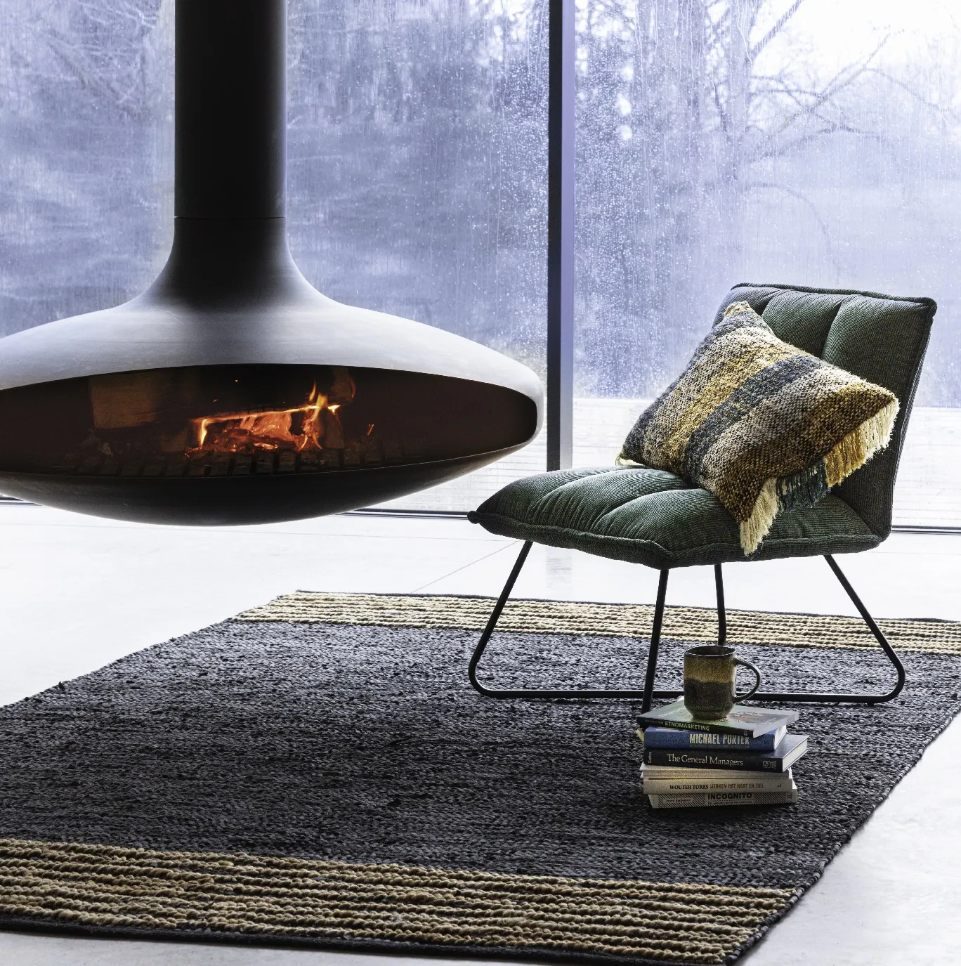 Dywan ze skóry recyklingowanej Raw Natural Home Decor