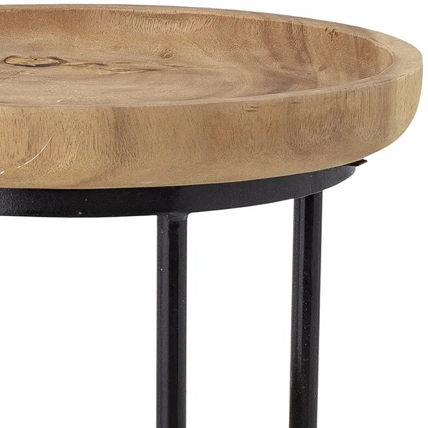 Stolik pomocniczy do kanapy Hitti Bloomingville Natural Home Decor