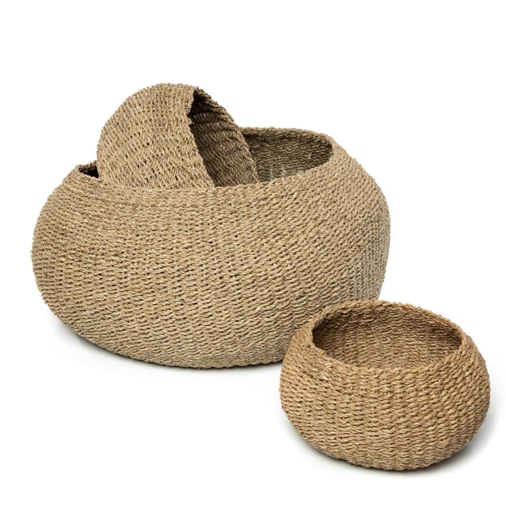 Kosze z trawy morskiej Natural Home Decor