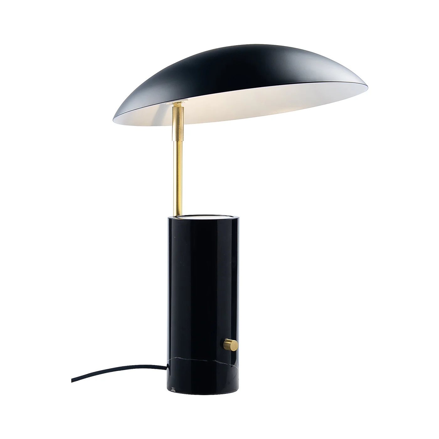 Czarna lampka nocna Natural Home Decor