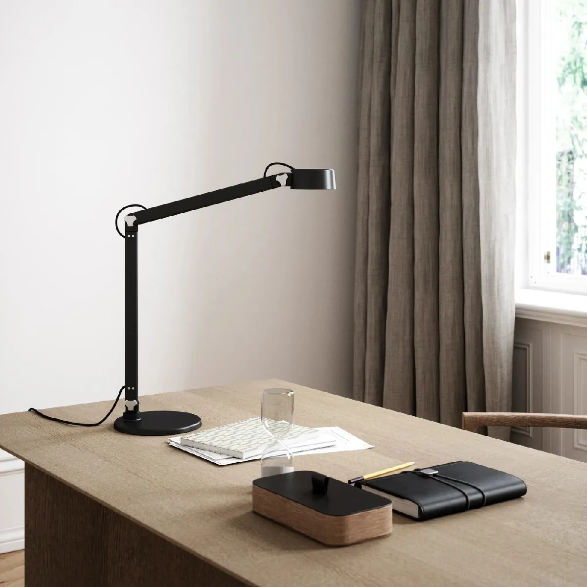 Lampa biurkowa lampa architektoniczna Nobu Natural Home Decor
