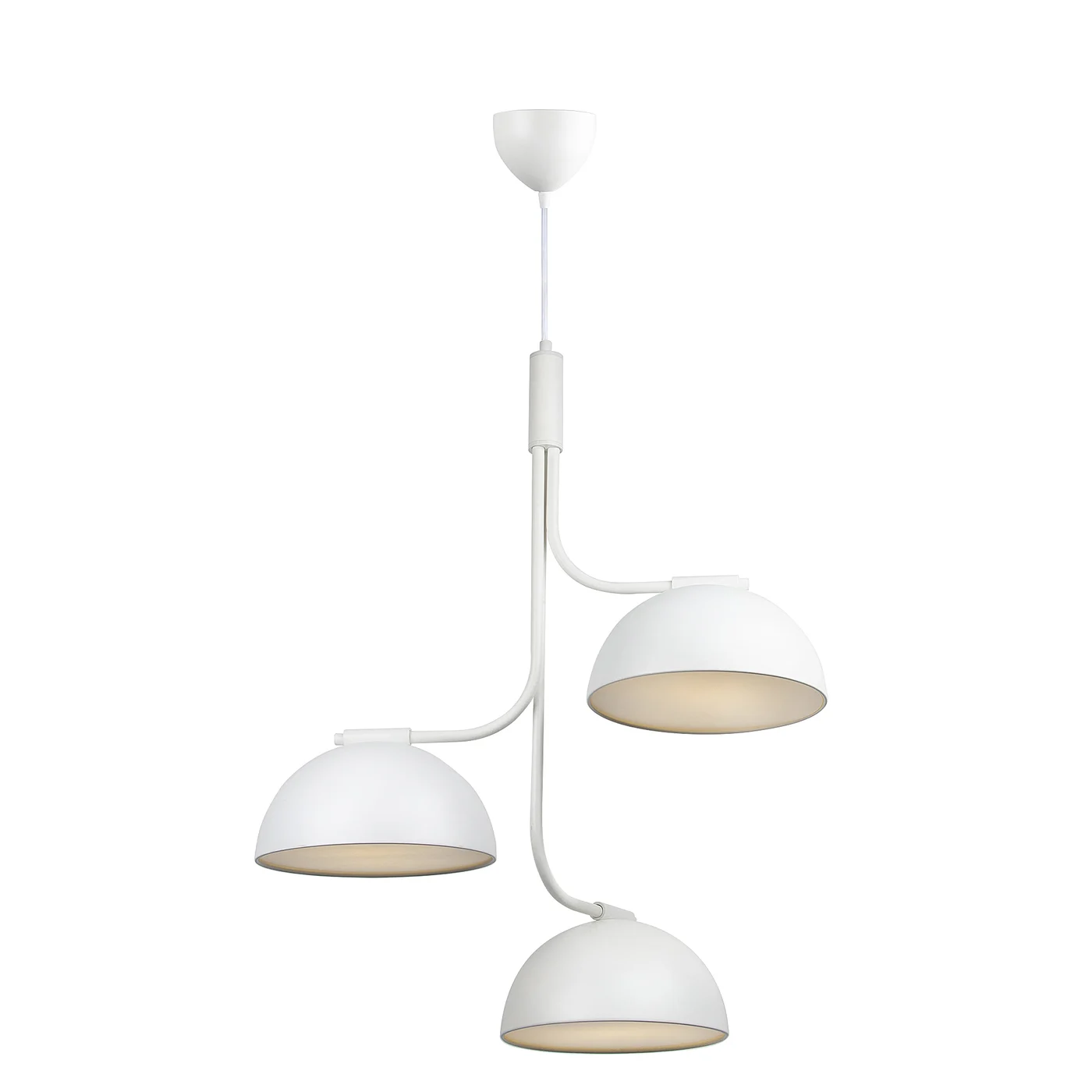 Biała lampa nad stół Natural Home Decor
