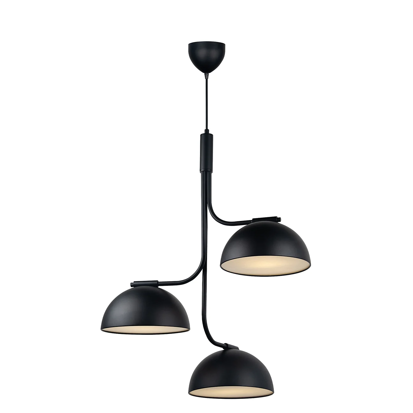 Lampa z trzema kloszami Natural Home Decor