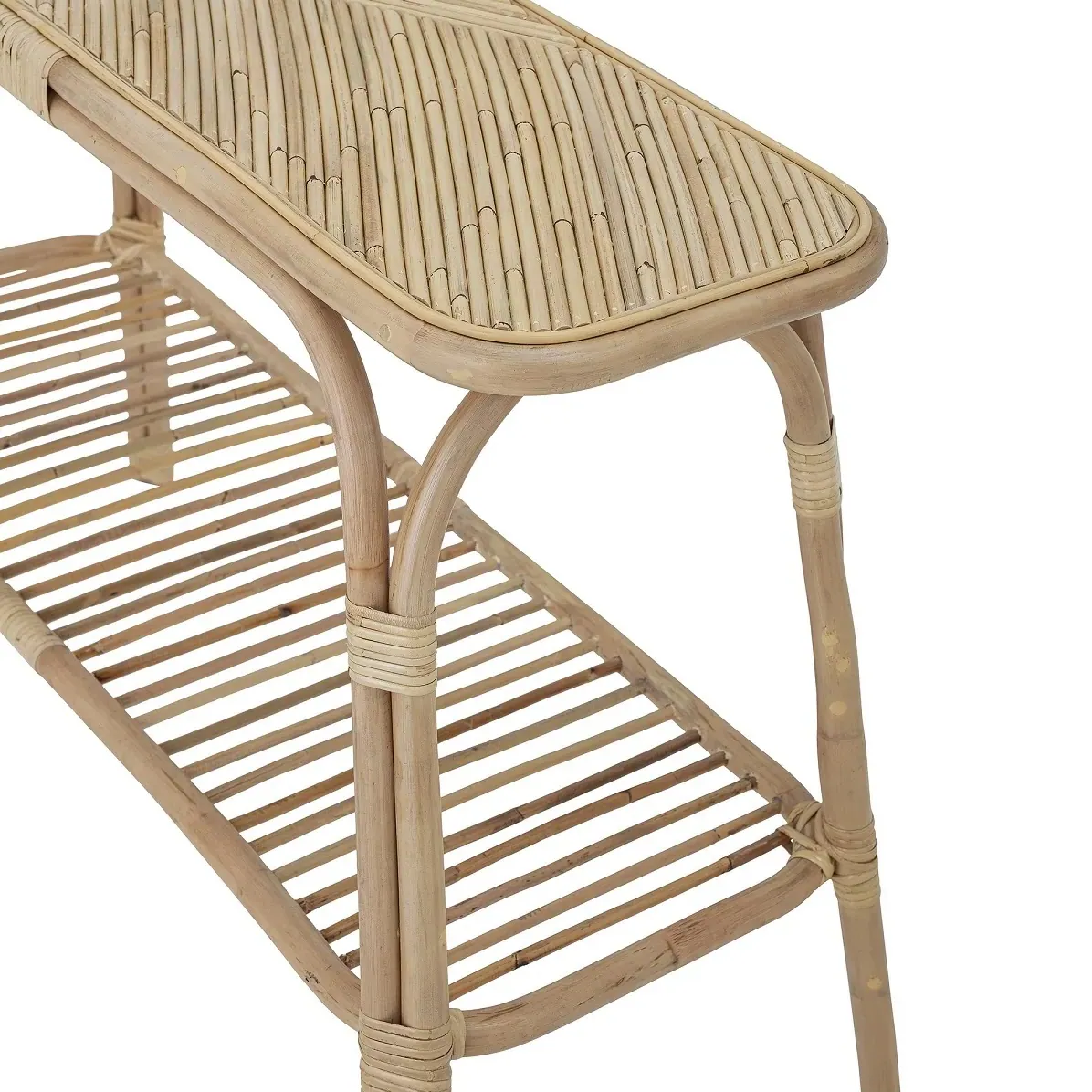 Konsola boho rattanowa Bloomingville Natural Home Decor