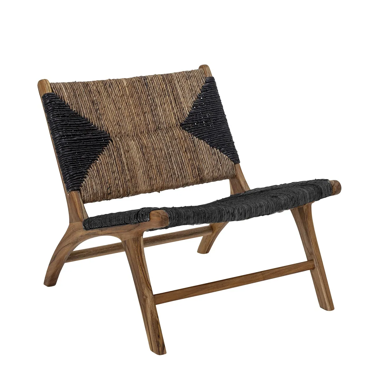 Fotel boho do salonu Grant Bloomingville Natural Home Decor