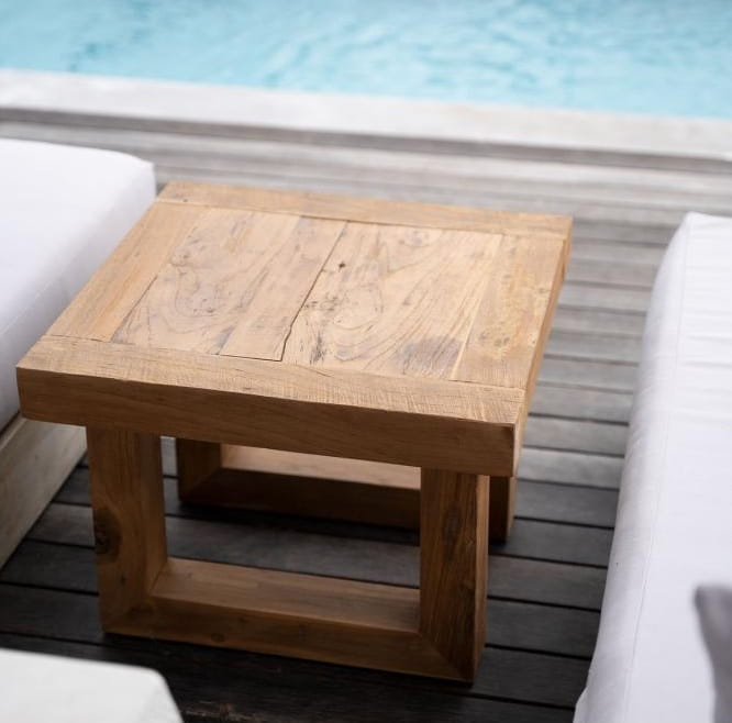 Stolik kawowy drewniany Natural Home Decor