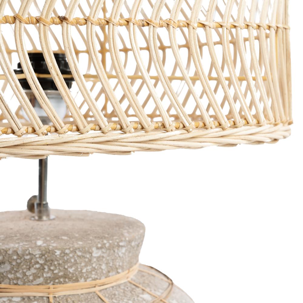 Lampka nocna do sypialni Bazar Bizar Natural Home Decor