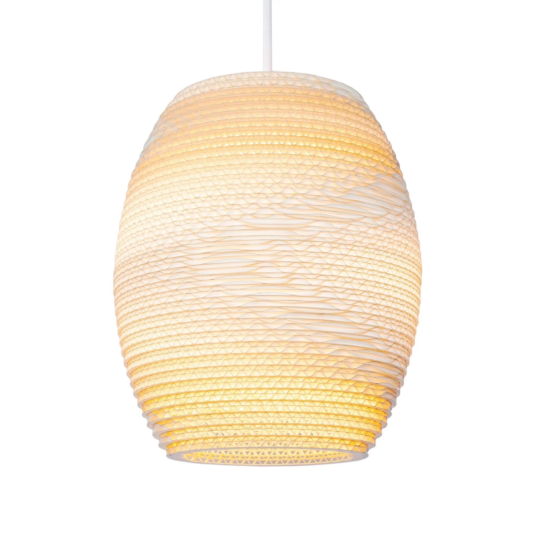 Designerska lampa wisząca Graypants Scraplights Natural Home Decor