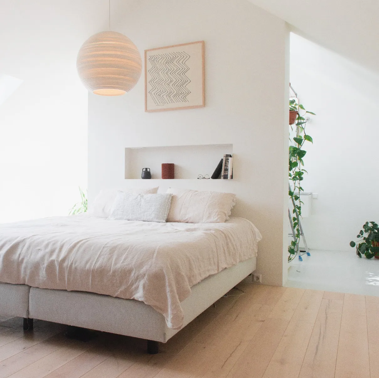 Lampa sufitowa designerska, lampa kula wisząca Graypants Natural Home Decor