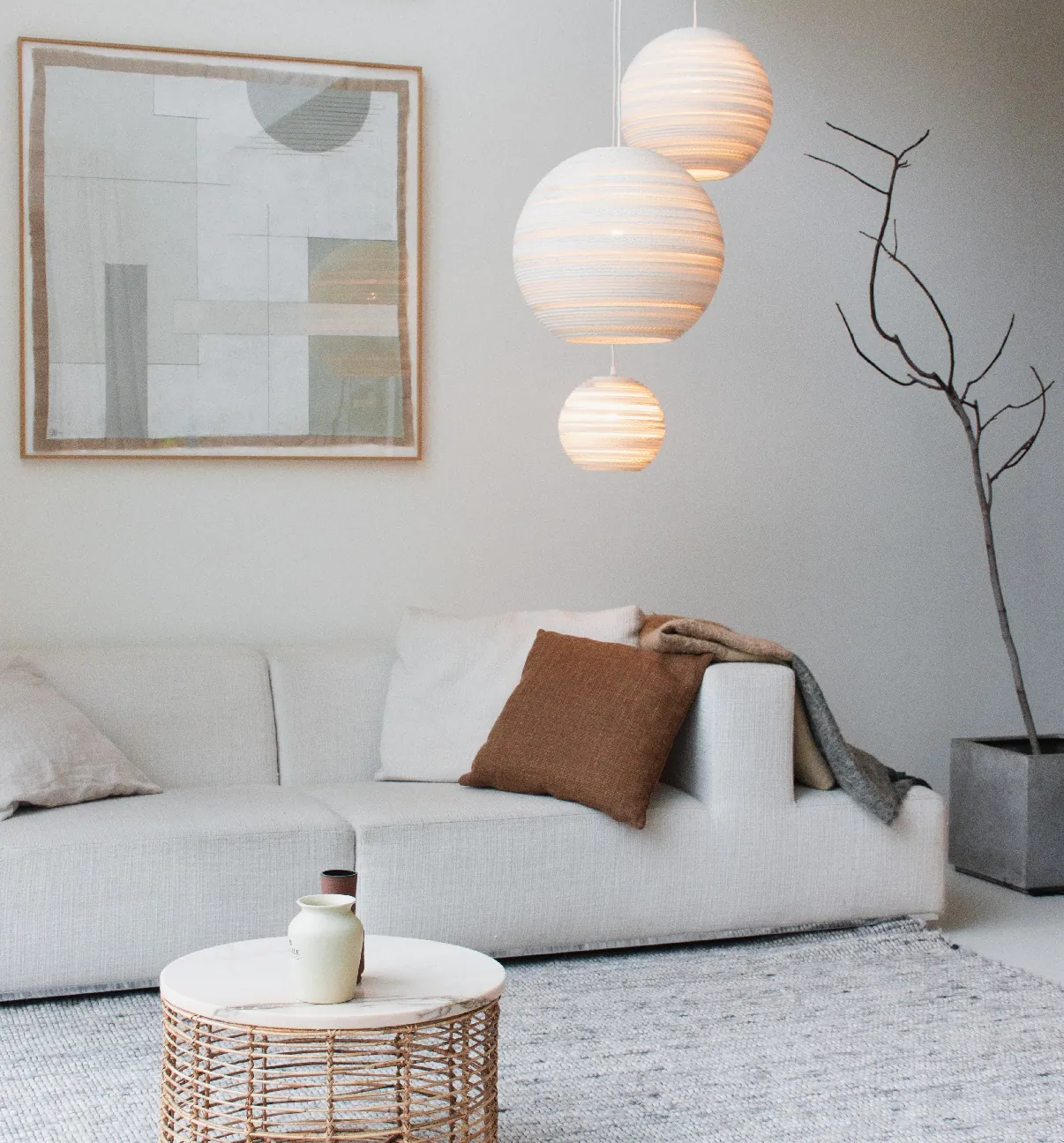 lampa kula, lampy do restauracji Graypants Natural Home Decor