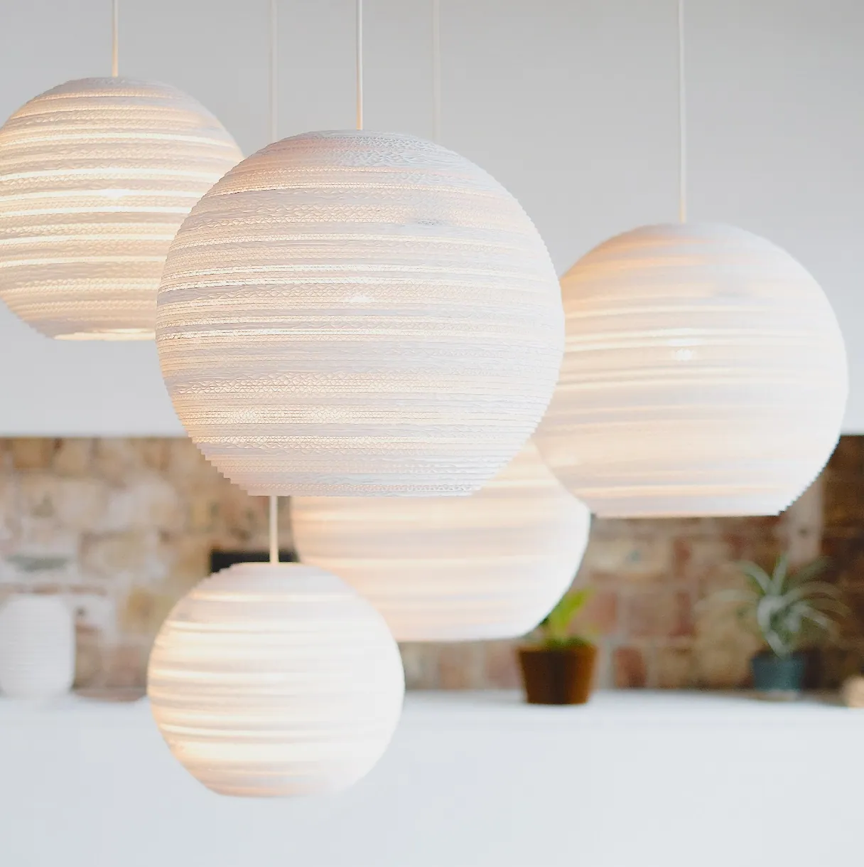 lampa kula, lampy do restauracji Graypants Natural Home Decor