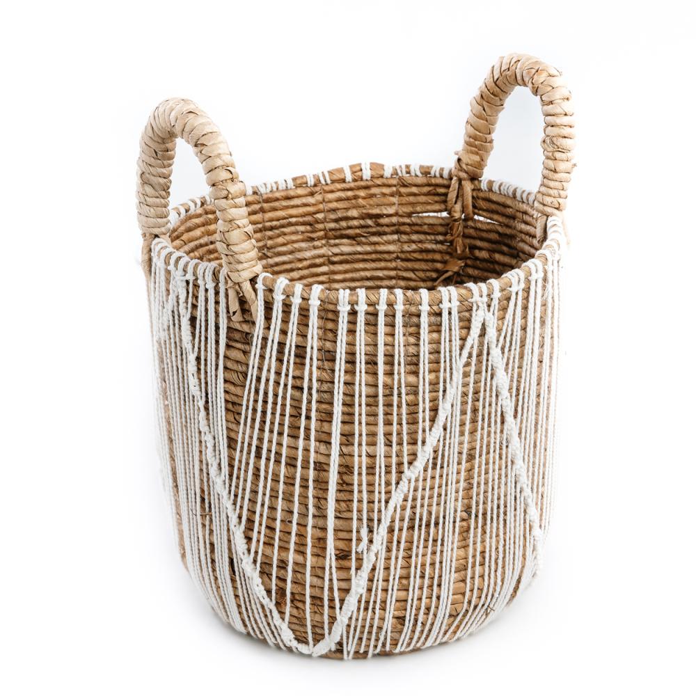 Kosz z trawy morskiej Bazar Bizar - Natural Home Decor