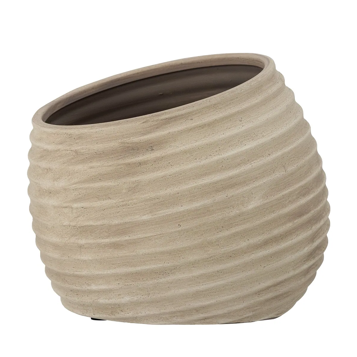 Doniczka z terakoty Cimmy Deco Bloomingville Natural Home Decor