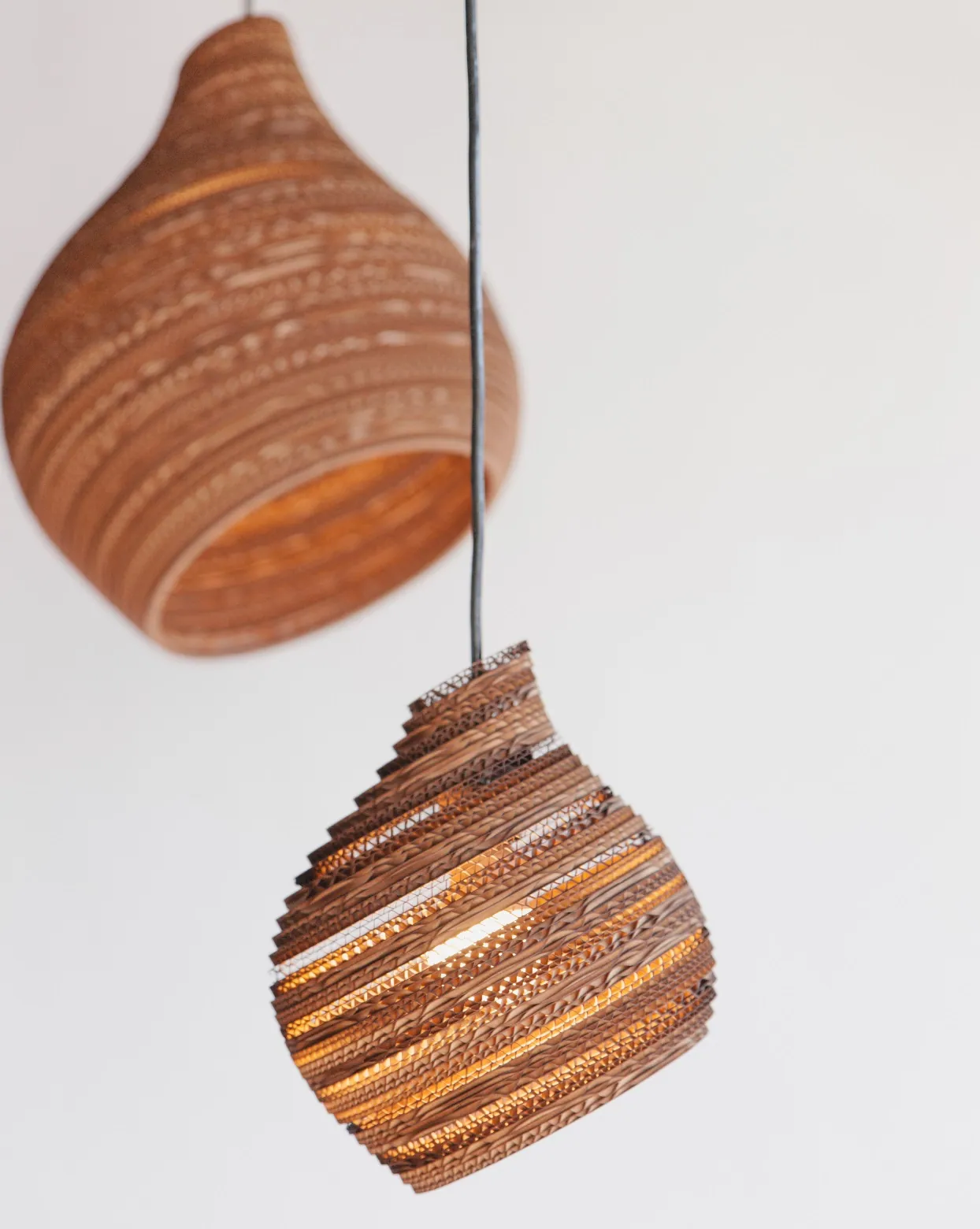 Designerska lampa sufitowa Graypants Scraplights Natural Home Decor