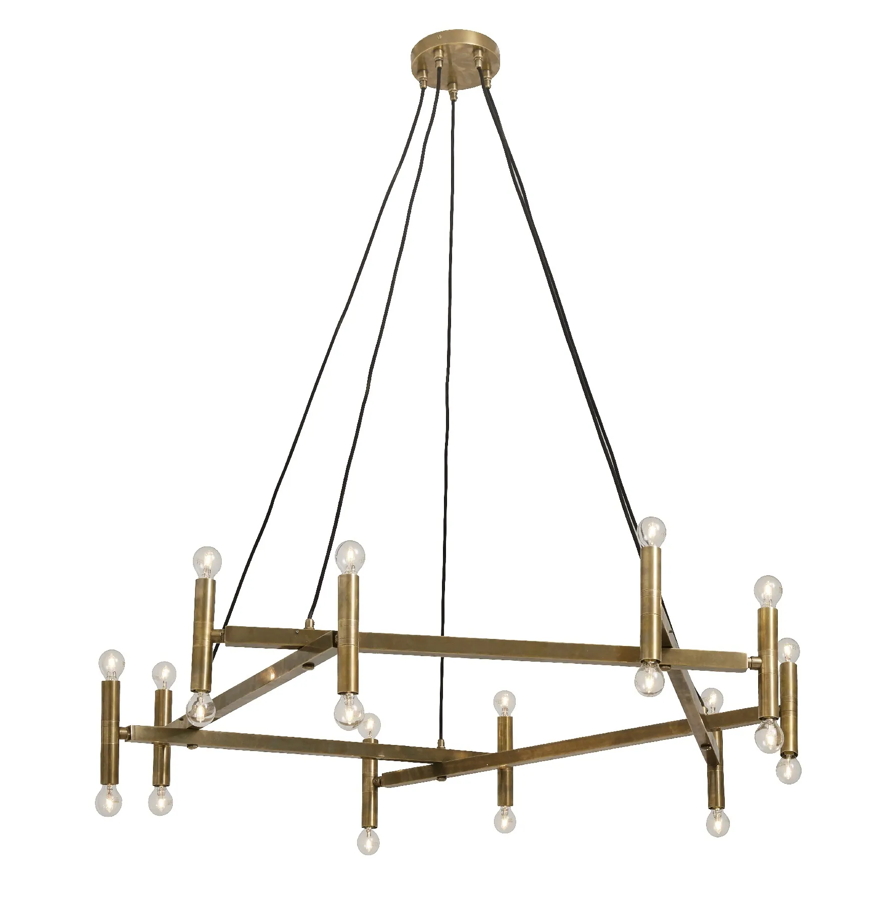 nowoczesny żyrandol Chandelier Nordal Natural Home Decor