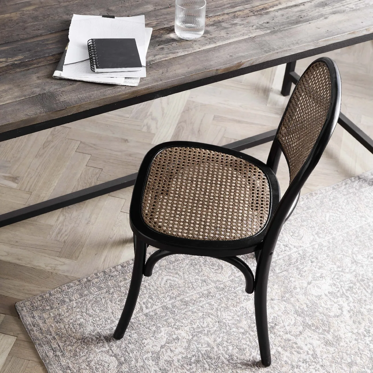 Nordal Wicky krzesło z plecionki wiedeńskiej natural home decor