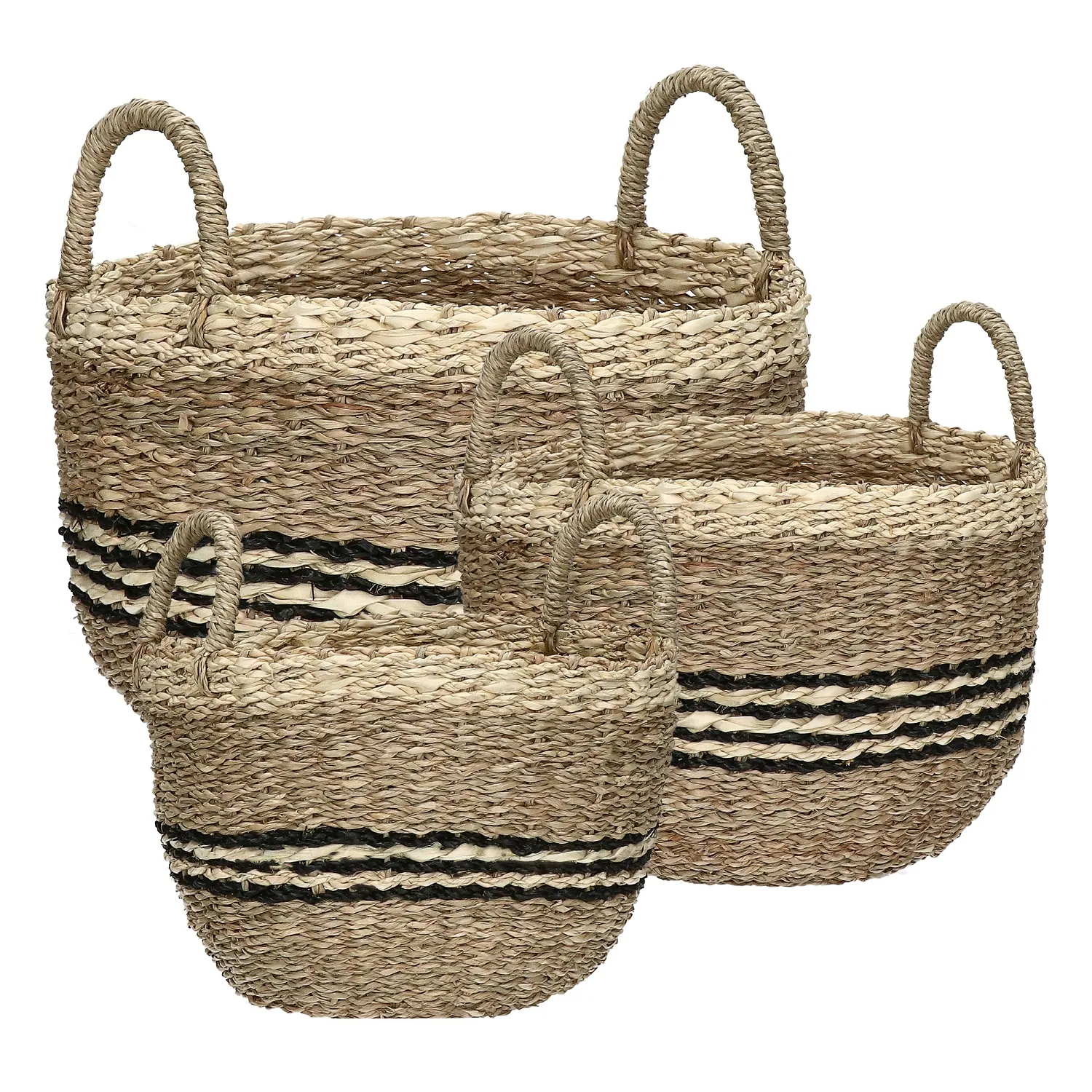 Kosze z trawy morskiej Pomax Natural Home Decor