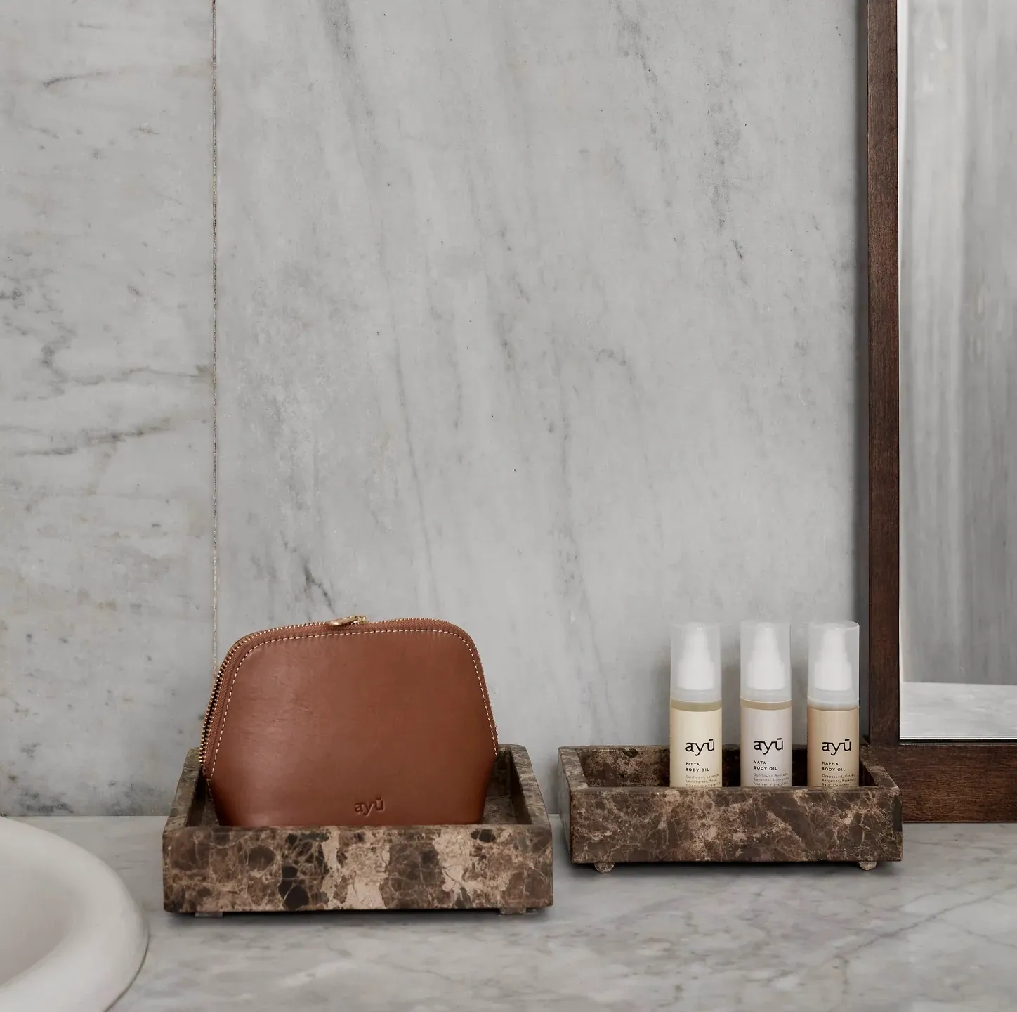 taca marmurowa Ayu Nordal, sklep internetowy Natural Home Decor
