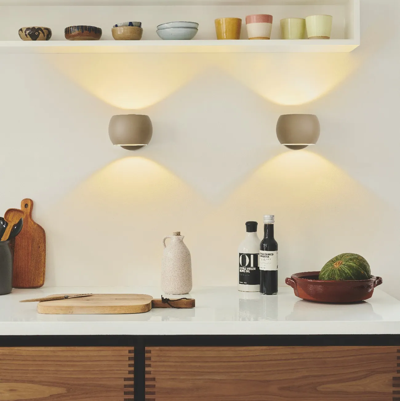 Kinkiet góra dół Beril Nordlux Natural Home Decor
