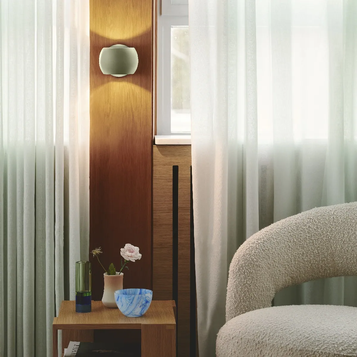 Kinkiet góra dół Beril Nordlux Natural Home Decor
