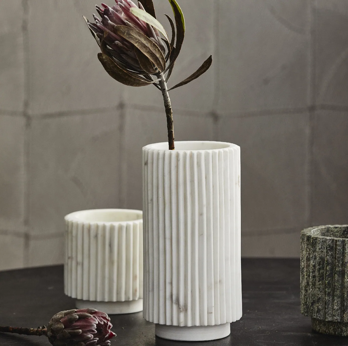 Loon Nordal, wazon marmurowy, sklep internetowy Natural Home Decor