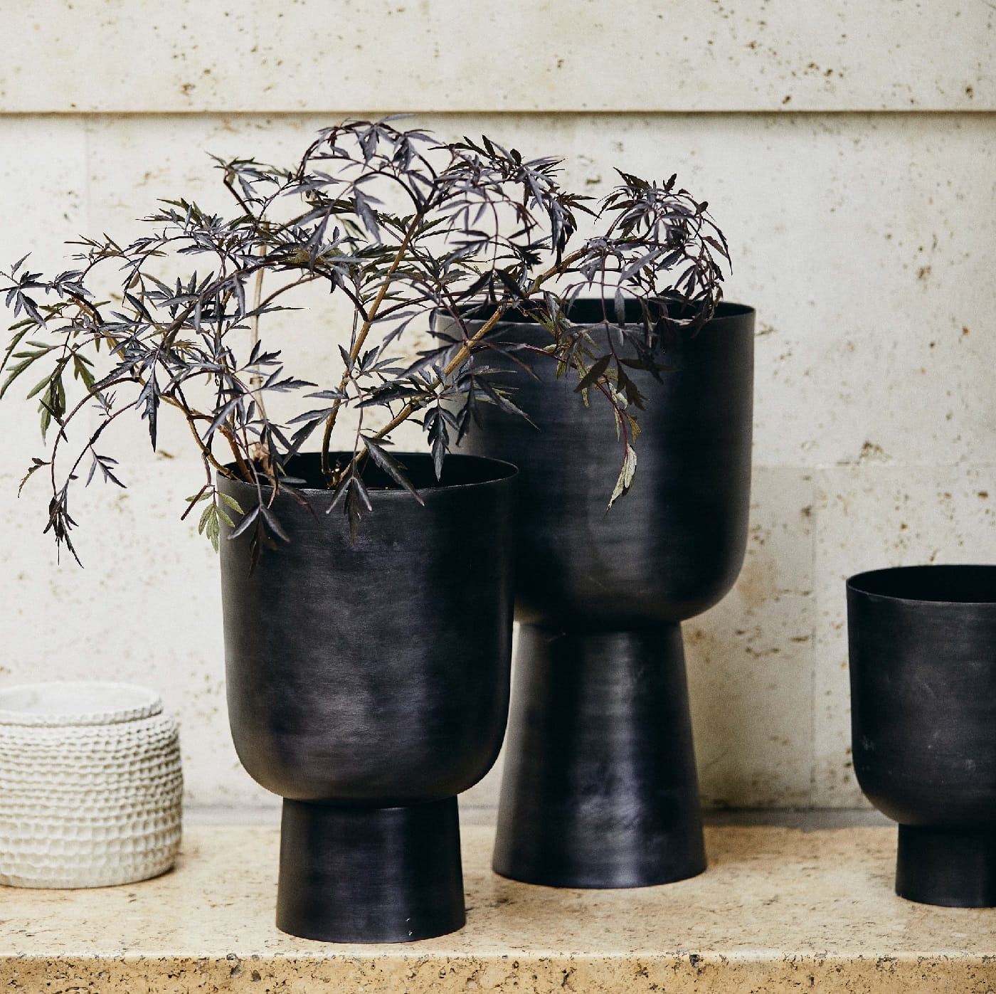 Donica na nodze Galoa Nordal, sklep internetowy Natural Home Decor