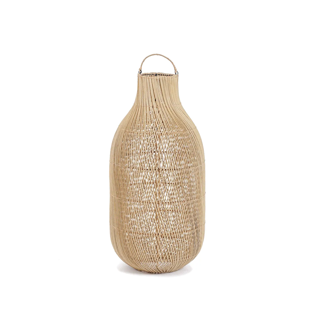 Bazar Bizar Kendi, abażur rattanowy, Natural Home Decor