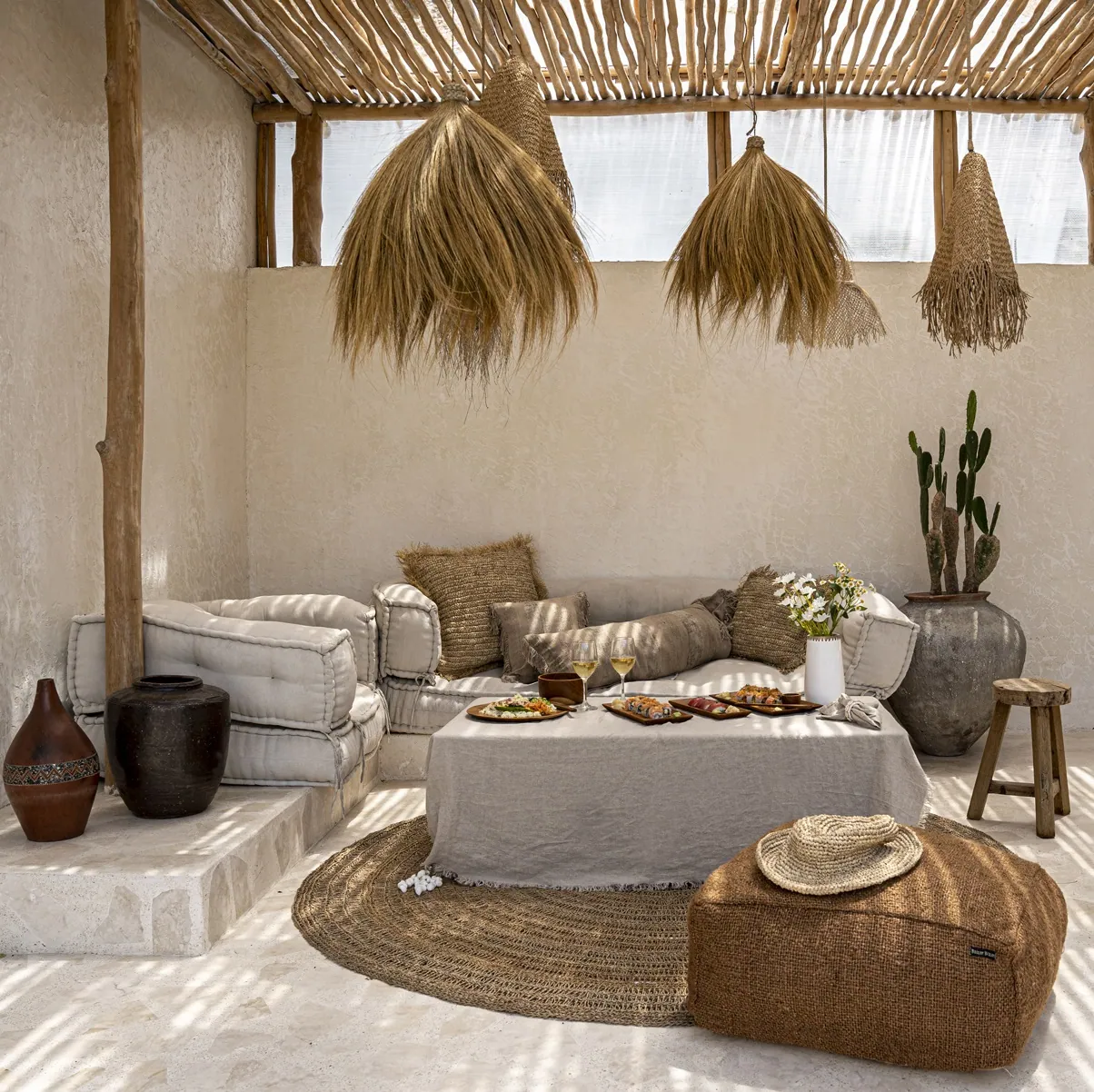 Abażur boho Bazar Bizar, Natural Home Decor