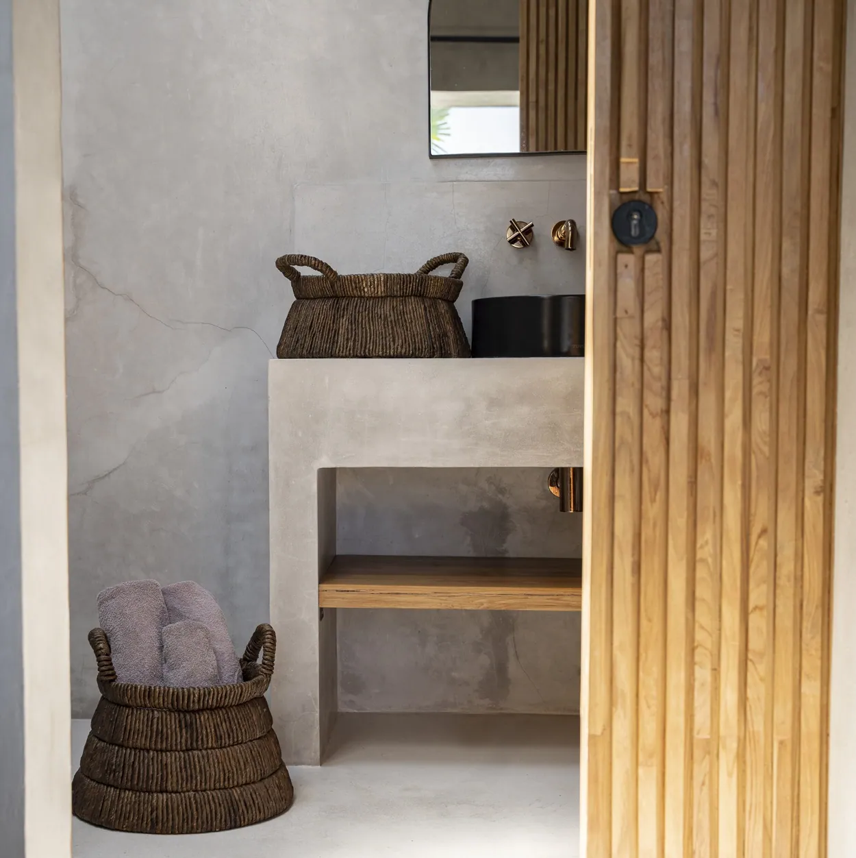 kosz na koce, Natural Home Decor