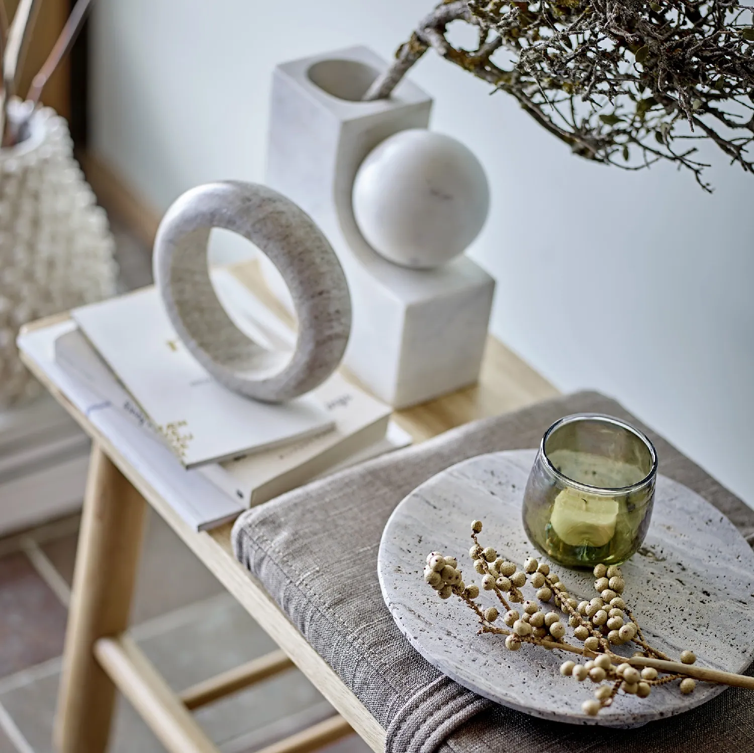 taca z trawertynu, sklep natural home decor