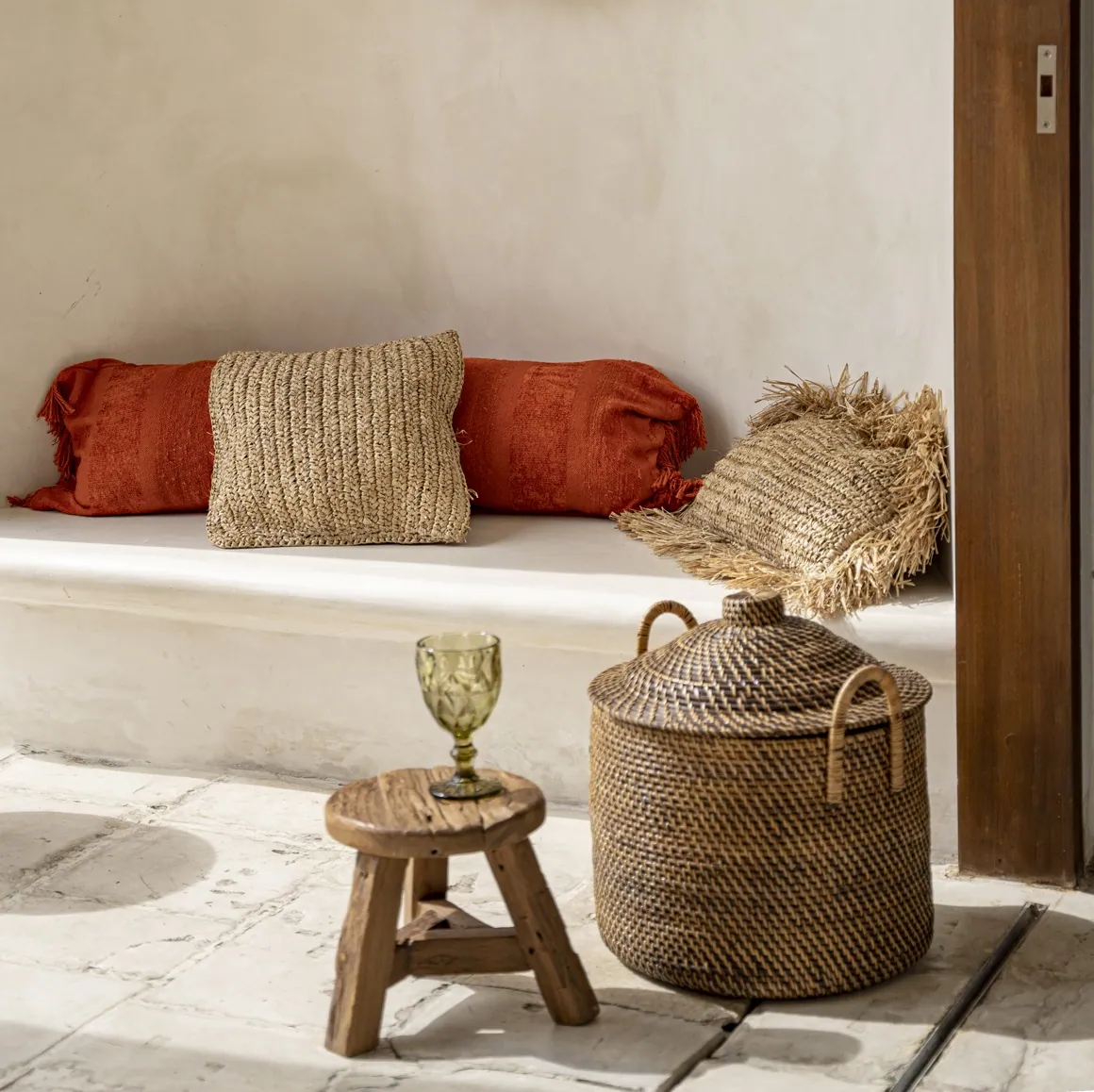 kosz rattanowy, Natural Home Decor